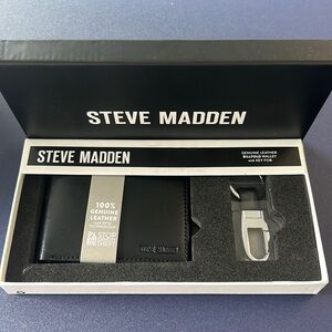 Leather wallet & Key fob set